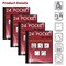 Better Office Products Presentation Book W/Clear Frt Pocket, 24 Pockets, Black, 85in x 11in Clear pkts, Art Portfolio, 4PK 32027 - alternate 6